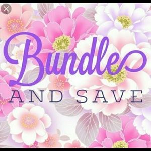 Bundle Your items for a bigger discount!